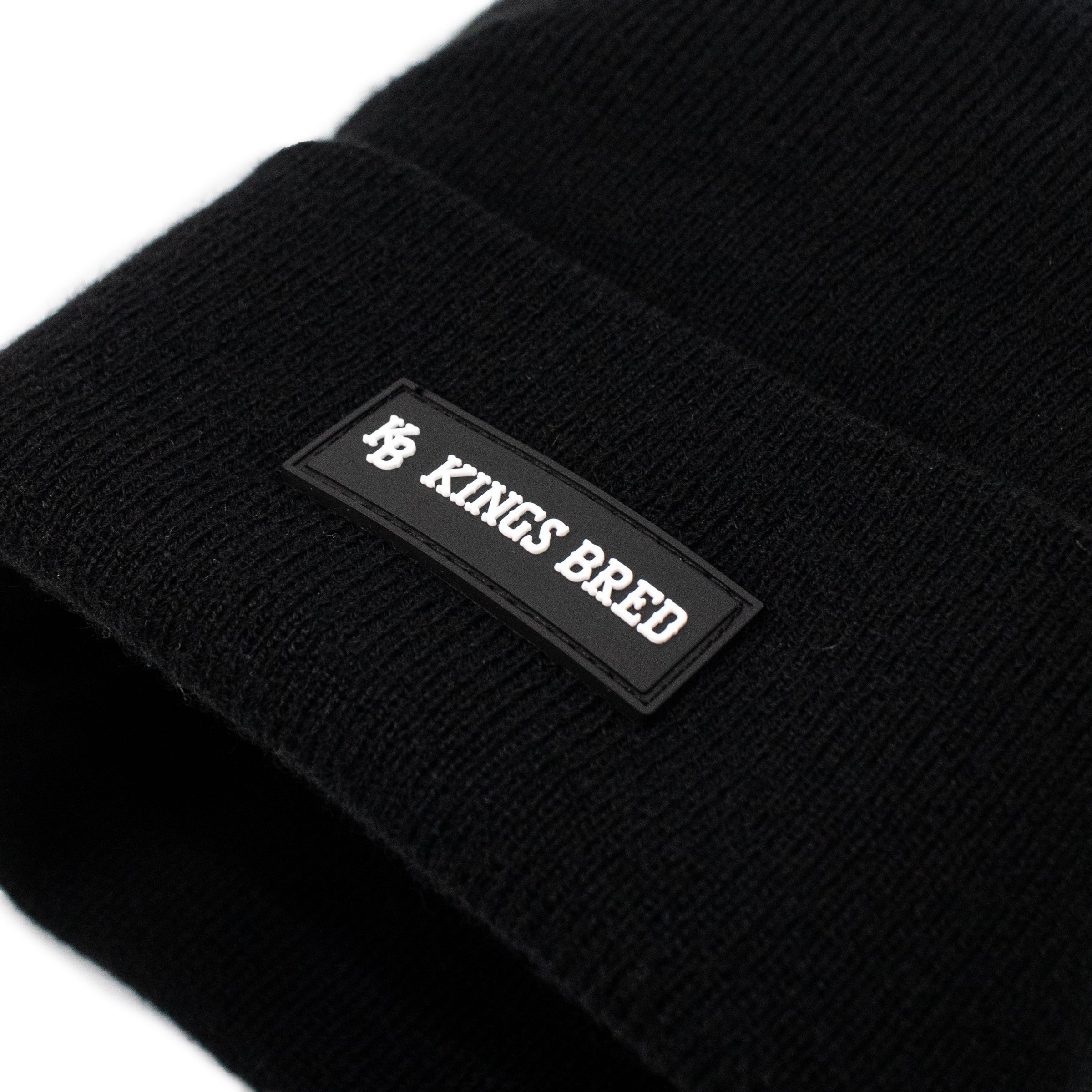 The KB - Knit Cuffed Beanie [Black]